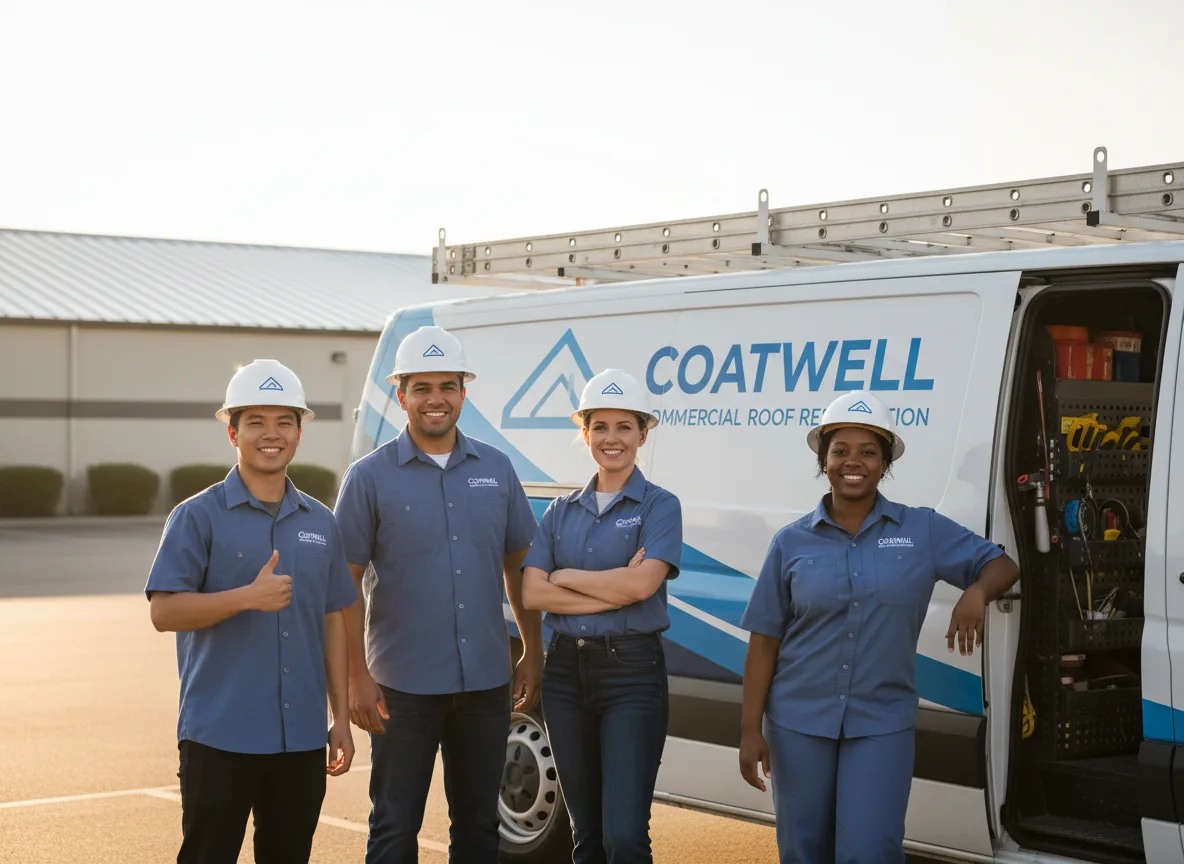 Commercial roof coating company in Battle Creek, IA
